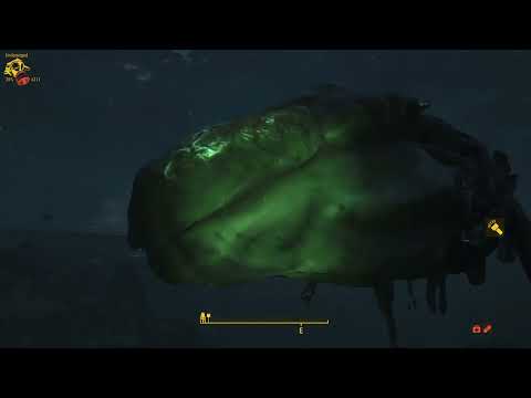 Fallout 4 Modded, Zombie World gameplay pt138  Gamma Claws