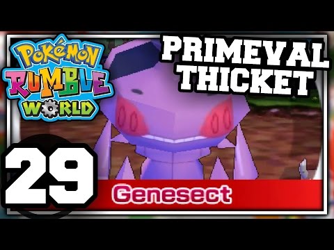 Pokemon Rumble World - Part 29 - PRIMEVAL THICKET (Nintendo 3DS Playthrough)