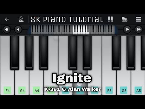 Ignite - K-391 & Alan Walker feat. Julie Bergan & Seungri | EASY Piano Tutorial