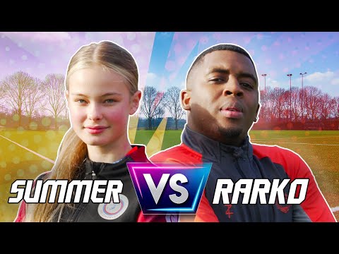 Challenge with 100 Footballs!