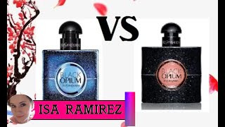 YVES SAINT LAURENT Comparación de perfumes Black Opium Intense VS Perfume Black Opium YSL - SUB