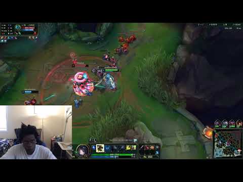 Kadeem with the sick Ashe kiting