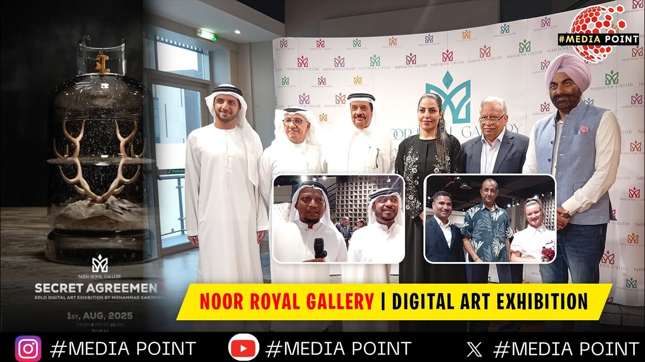 Secret Agreement | Noor Royal Gallery’s Digital Art Exhibition | Full Event Highlights Dubai 2025