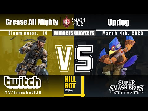 Kill Roy Volume 6 Winners Quarters: Grease All Mighty (Snake) vs Updog (Falco)