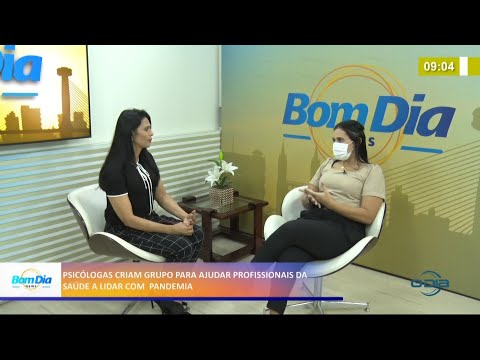 Psicólogas criam grupo para ajudar profissionais da saúde a lidar com a pandemia 01 04 2021