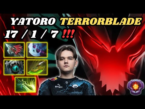 🔥 YATORO Terrorblade 17 KILLS - 32K NET WORTH Highlights 🔥 Master Tier YATOROGOD - Dota 2