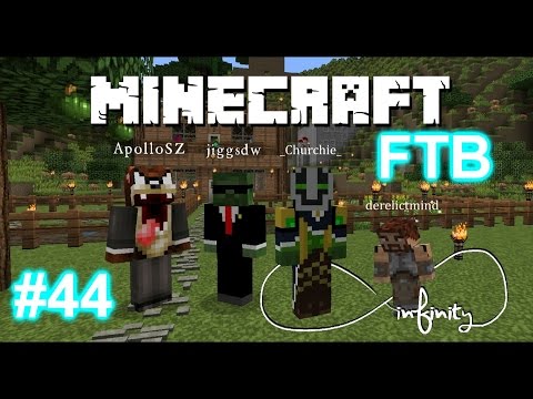 Minecraft FTB Infinity Part 44 - Alfheim portal time?