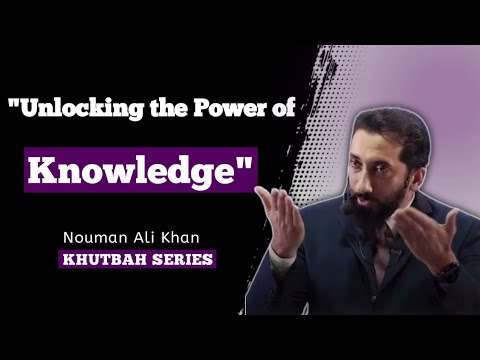 Knowledge is Key - Nouman Ali Khan - Malaysia Tour | Nouman Ali Khan 2025