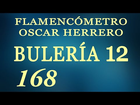 Metrónomo Flamenco - Bulería "12" 168 - Flamencómetro Oscar Herrero