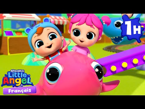 Jeux et Bonbons au Parc d'attraction | @LittleAngelFrancais ​| Comptines | Vidéos Pour Enfants