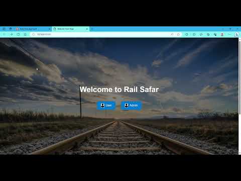 RailSafar Demonstration Video SIH 2023