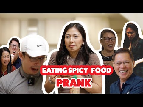 Eating Spicy Food Challenge + Prank by Alex Gonzaga