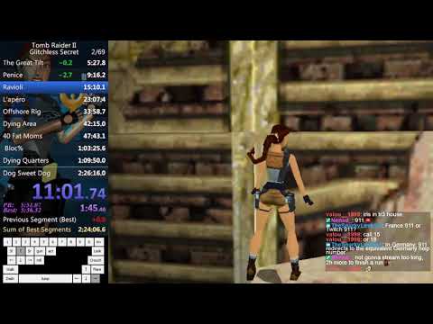 Tomb Raider 2 Glitchless Secret Speedrun 2:25:28 (RTA)