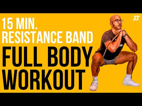 15 Minute Full Body Resistance Band Workout | Follow Along Workout
