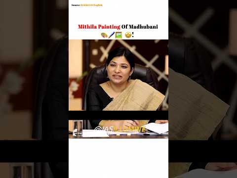 Mithila Painting 🎨🖌️🖼 🤩 Mukund  | Upsc Interview