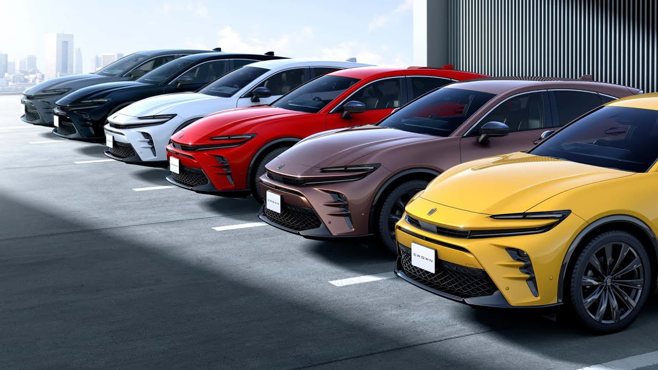 Toyota Crown Sport 2024: Thiết kế hầm hố như siêu xe Ferrari