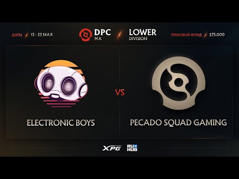 Electronic Boys vs Pecado Squad Gaming, Dota Pro Circuit 2021 NA S2, bo3, game 2 [Eiritel & JAM]