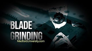 Blade Grinding - Shaping the blade with expert techniques