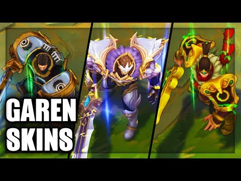 All Garen Skins Spotlight (League of Legends)
