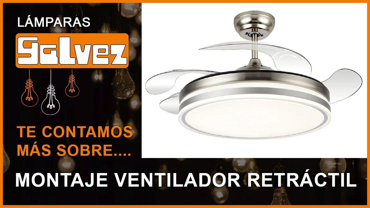 Watch Montaje ventilador retráctil Now Montaje ventilador retráctil