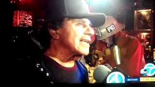 SINGER JOHNNY MATHIS LOST HIS HOLLYWOOD HILL HOUSE TO FIRE W/NO  INJURIES