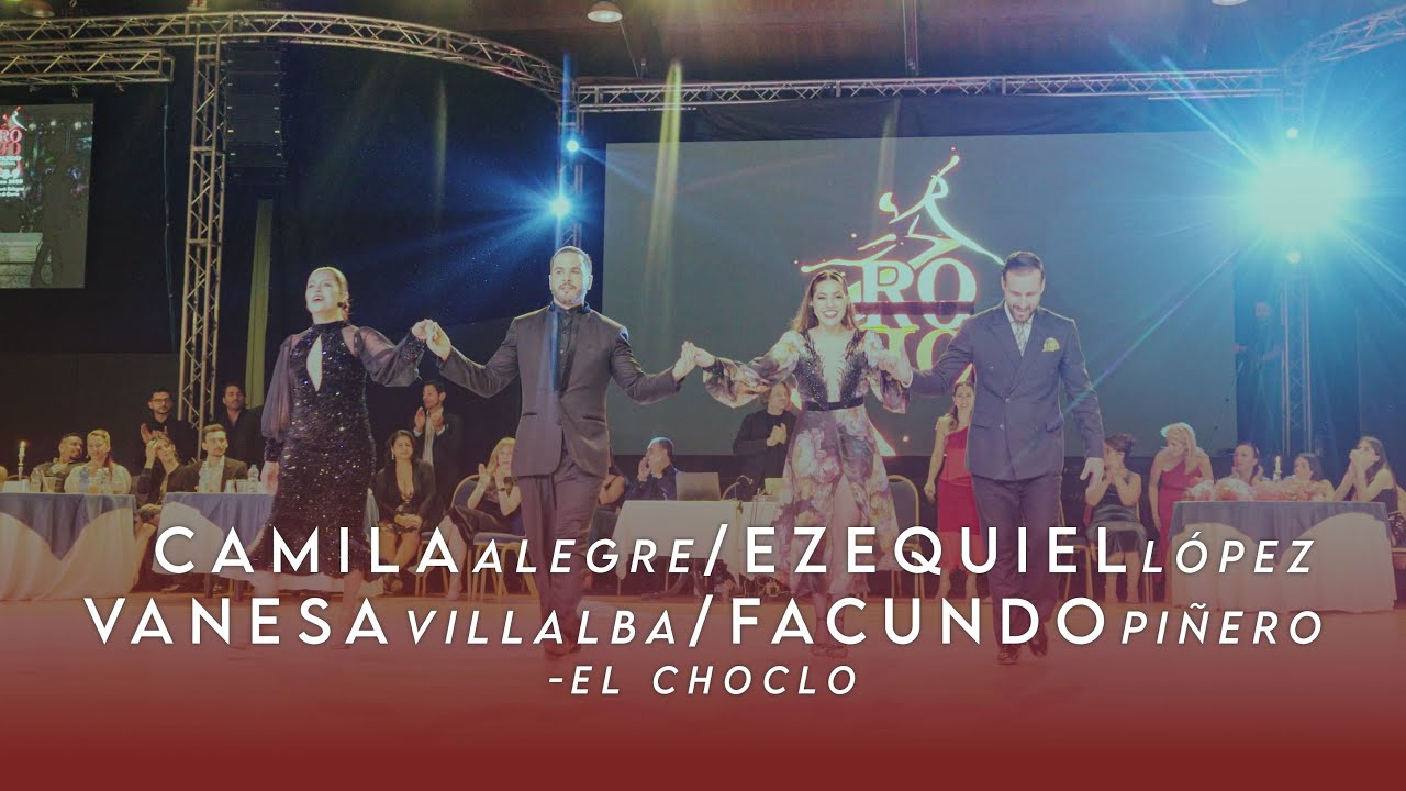 VANESA VILLALBA & FACUNDO PIÑERO - CAMILA ALEGRE & EZEQUIEL LÓPEZ - EL CHOCLO - ROJO TANGO FESTIVAL