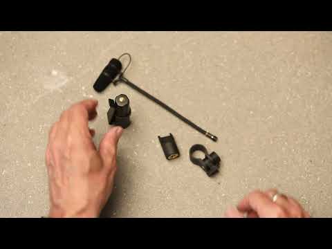 How to use DPA’s 4099 CORE+ with Microphone Stand Clip (MS-CLIP)