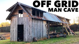 $2,000 HOUSE - ROOF DECKING AND TIN-  MAN CAVE BUILD - Ep. 18