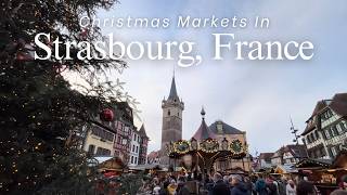 【フランス旅行】本場クリスマスマーケット🇫🇷ストラスブールでショッピング&食べ歩き！