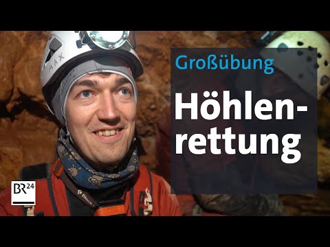 Höhlenretter treffen sich zu Großübung im Berchtesgadener Land | Abendschau | BR24