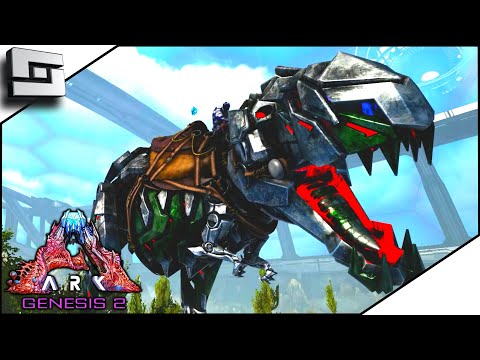 Taming A Level 180 Tek Rex In Ark Genesis 2! E15