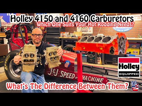 What's The Difference Between Holley 4150 and 4160 Carburetors? #holley