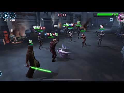 Beskar Consular Saves the Day! SWGOH Galactic Challenges.