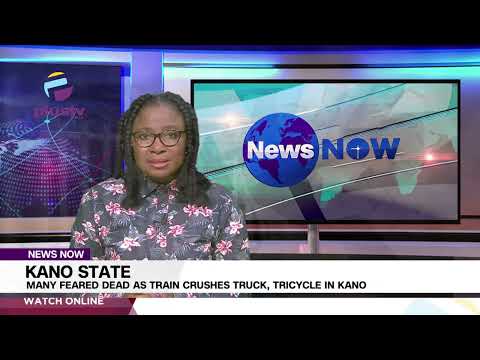 Kano State: Many Feared Dead As Train Crushes Truck, Tricycle In Kano | NEWS