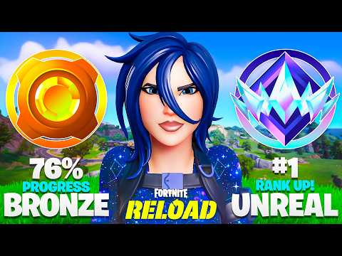 Unranked to UNREAL Reload Speedrun But in Fortnites HARDEST Season Ever...