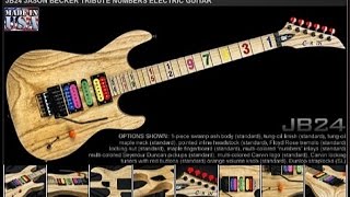 Video thumbnail for Jason Becker the Making of the JB24 Carvin Guitars Numbers Tribute Guitar by Kiesel Guitars