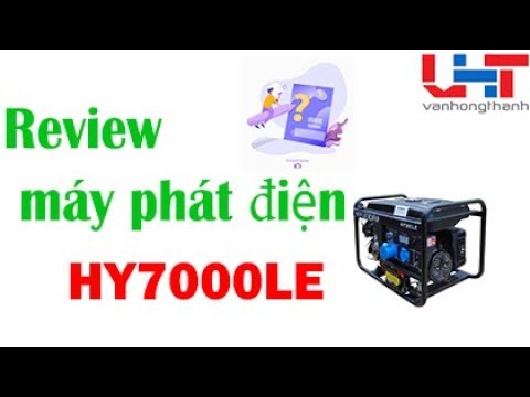 Máy phát điện HY7000LE 5KW – Công nghệ Hàn Quốc