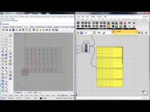 06 - Grasshopper - Grid Construction - Lists and Sets