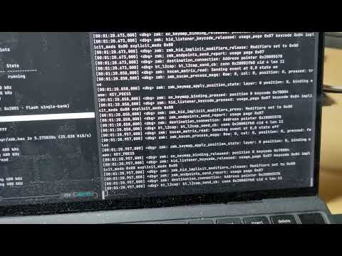 ZMK stm32wb re-validation