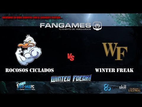 ROCOSOS CICLADOS vs Winter Freak - LoL WF2016