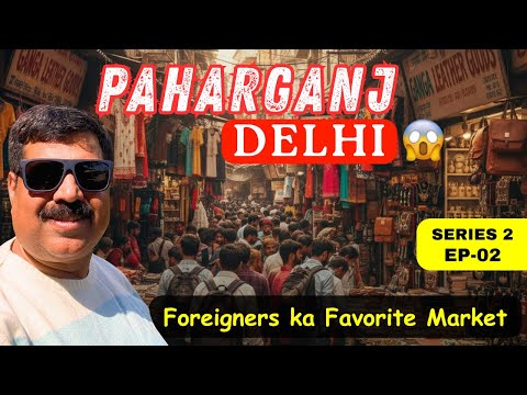 Discover the REAL HEART of New Delhi Walking through Paharganj in 4K