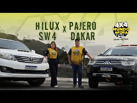 Hilux SW4 x Pajero Dakar - Qual comprar?