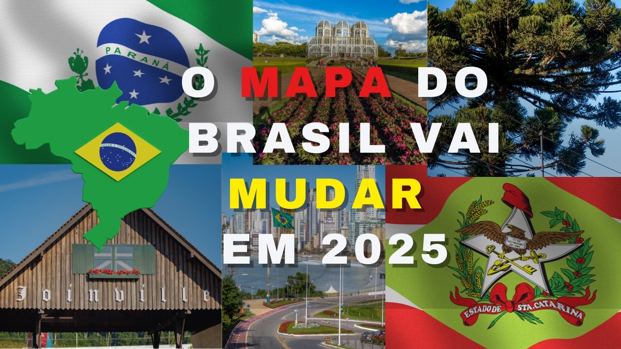 O MAPA DO BRASIL VAI MUDAR EM 2025!