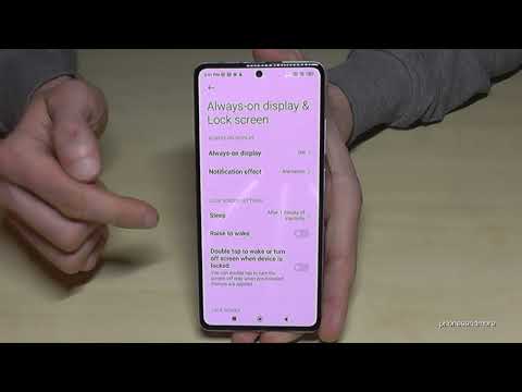 Redmi Note 12 (Pro): How to set up the time to the Screen Timeout?