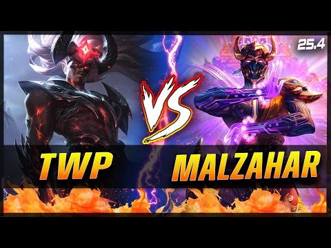 TheWanderingPro - Yasuo vs Malzahar MID Patch 25.4 - Challenger Yasuo Gameplay