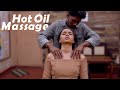 Camphor Hot Oil Head Massage ASMR For Relaxation Indian Massage