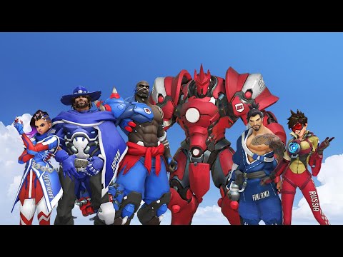 Overwatch World Cup - UK vs Iceland - Sindri Doomfist POV -  Eichenwalde - 4K Ultra HD