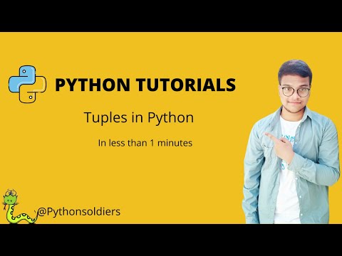 Tuples In Python Tutorial Python Shorts Tutorials Tuples