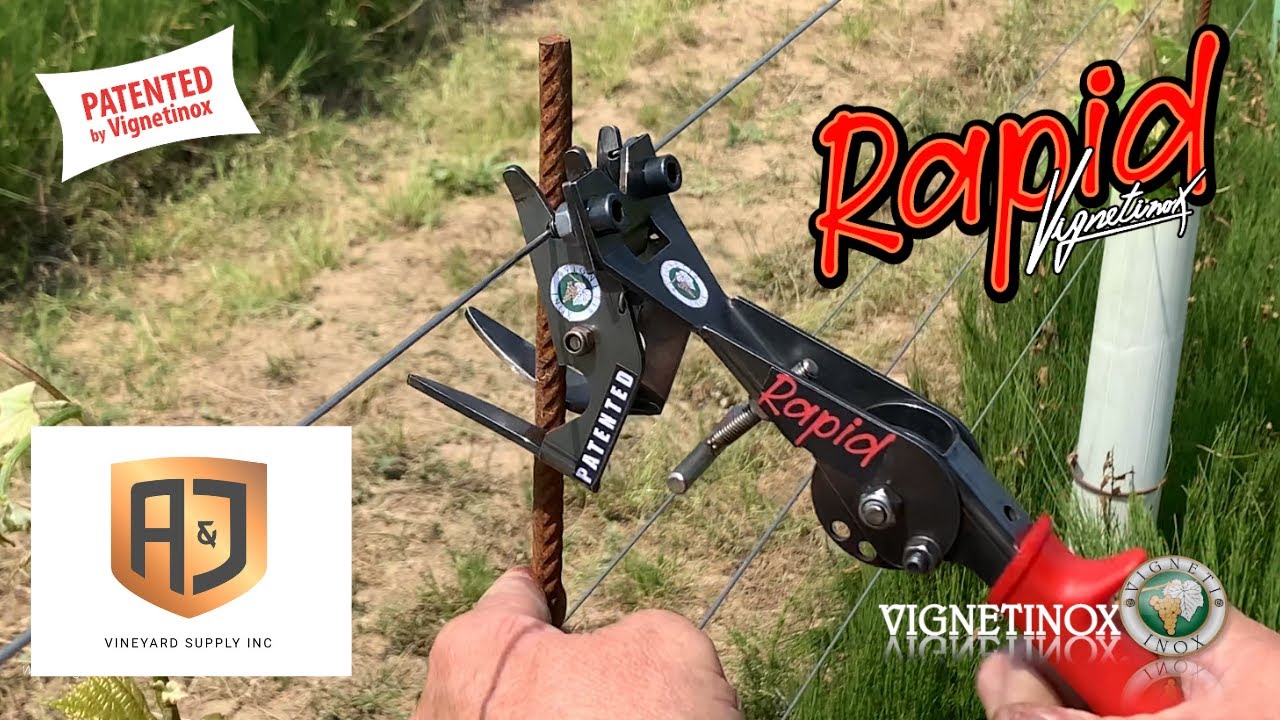 Vignetinox RAPID-2 Installation Tool for Pencil Rod and Rebar Clips