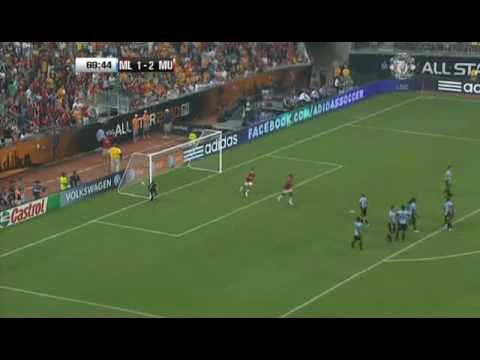 MLS All Stars 2 - 5 Manchester United Gibson Amazing Goal HD